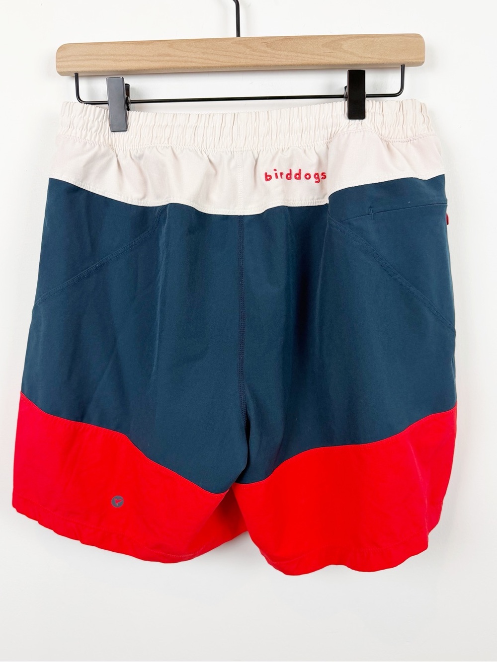 Birddogs Boom Classic Short in Red White & Blue  Lined